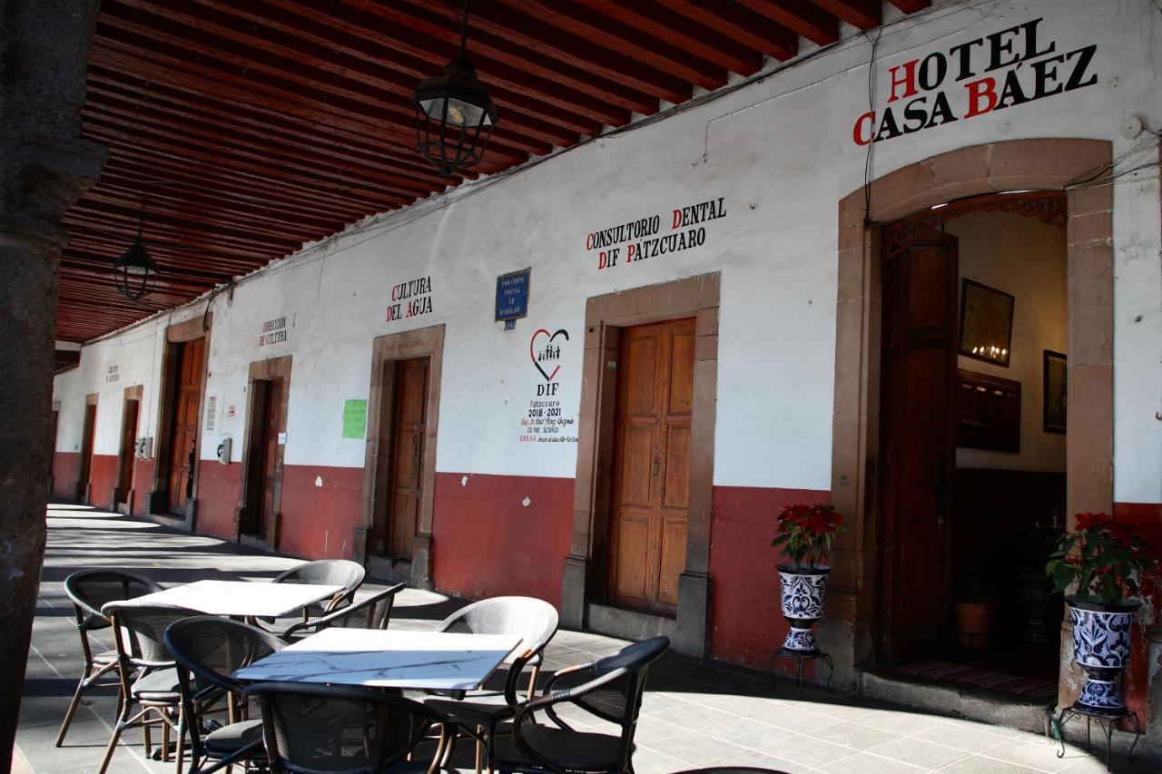 Hotel Casa Baez Pátzcuaro Zewnętrze zdjęcie