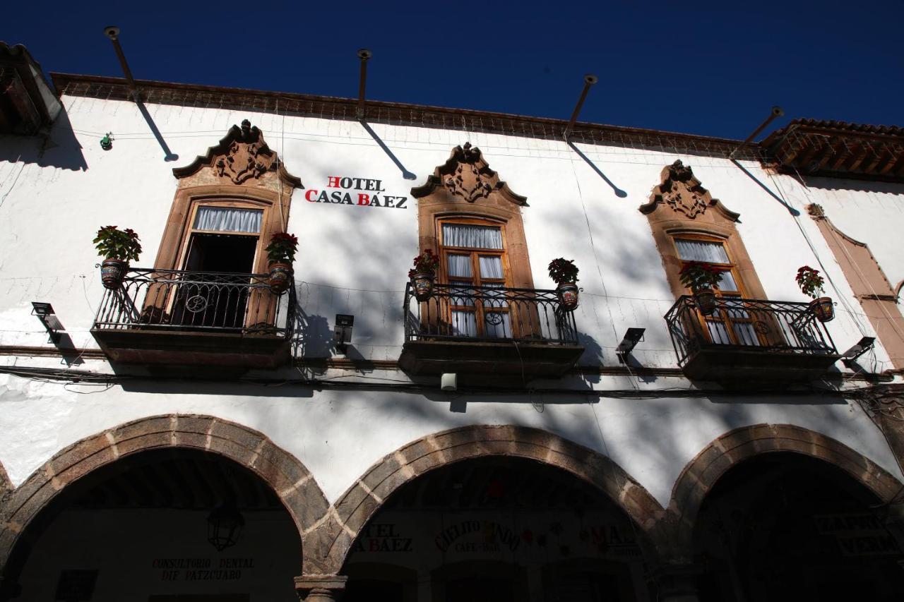 Hotel Casa Baez Pátzcuaro Zewnętrze zdjęcie